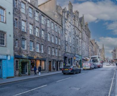 Royal Mile Famous Canongate Flat EDI Eksteriør bilde